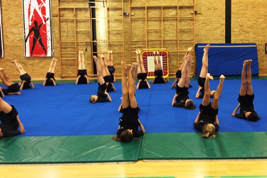 Gymnastics Assembly is Flipflaptastic! 