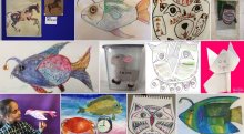 Newton's Lower School 'Great Big Art Exhibition'